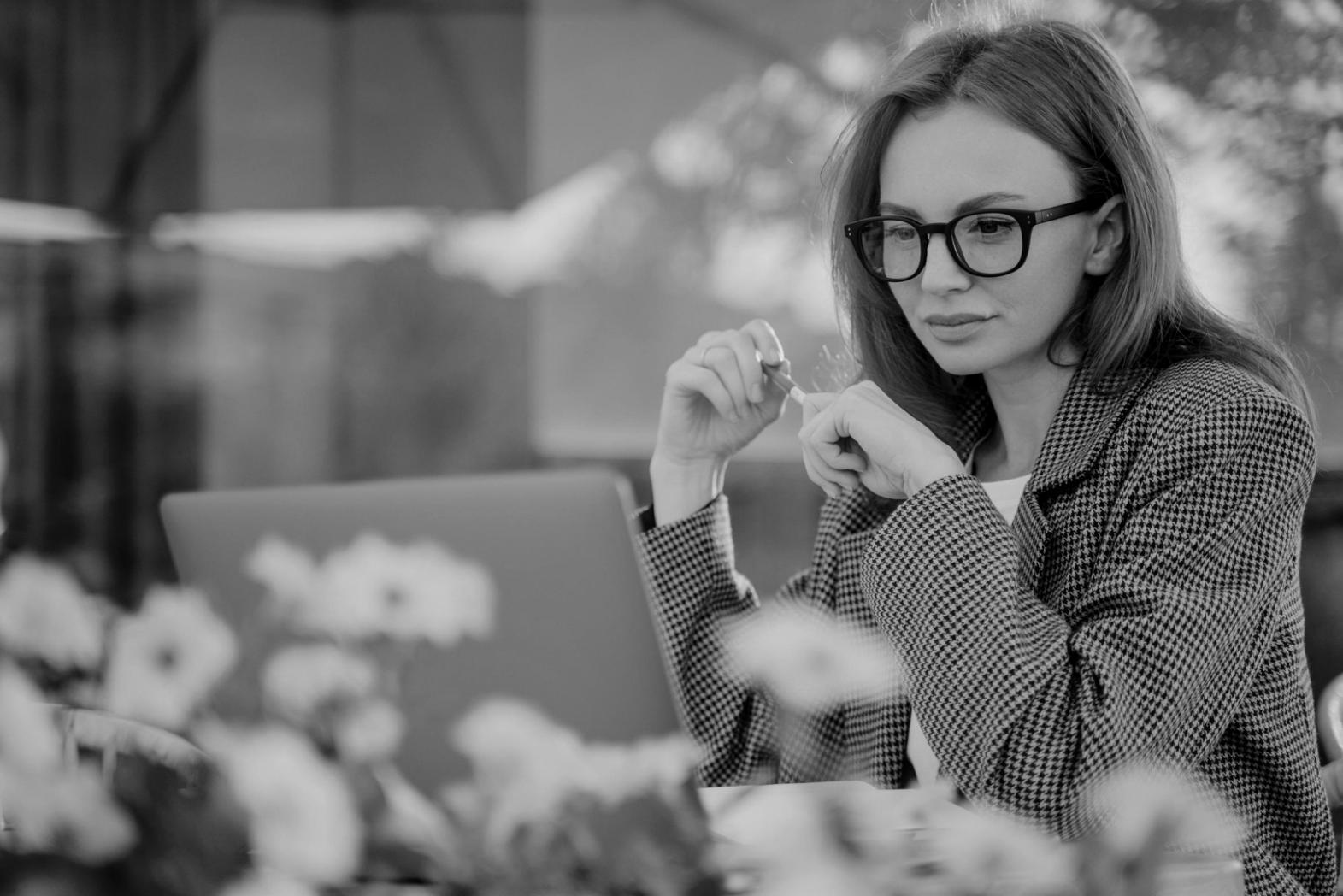 Financial analysis workspace with business documents and planning materials